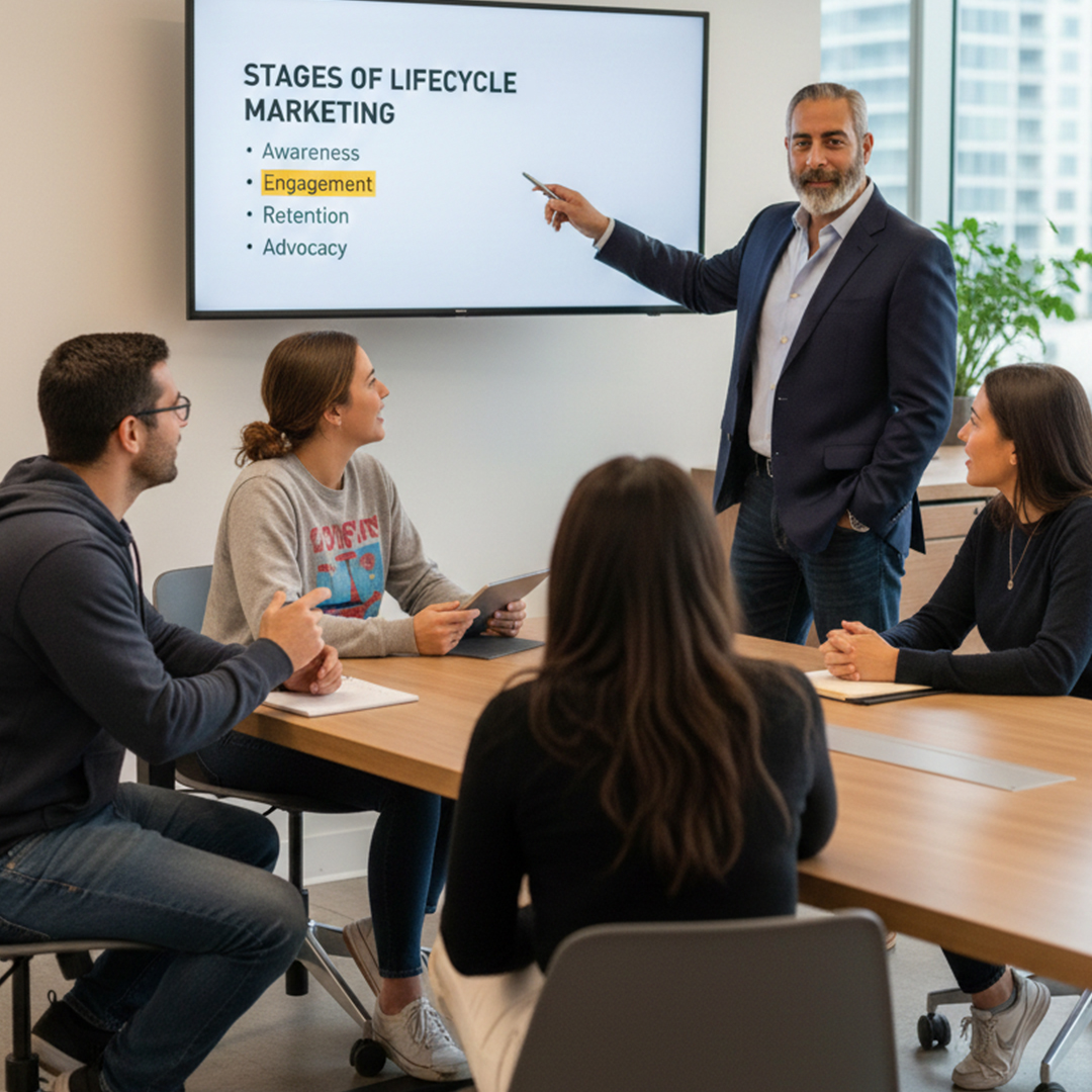 lifecycle marketing with Damien Gomez